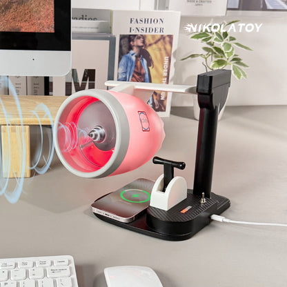 Dsektop JetFan - Equipped with wireless charging and humidifier