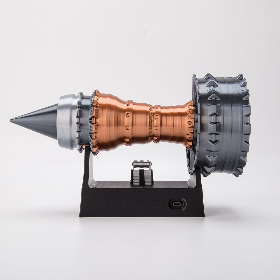 SKYMECH TR900 DIY Functional Turbofan Aero Aircraft Engine 3D Printed Assembly Model Dynamic KIT Version