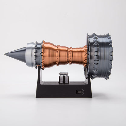 SKYMECH TR900 DIY Functional Turbofan Aero Aircraft Engine 3D Printed Assembly Model Dynamic KIT Version