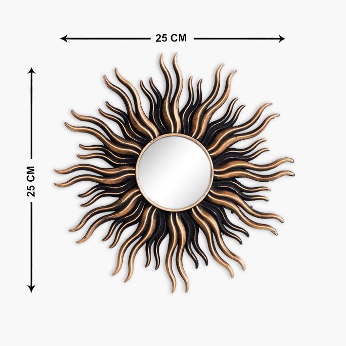 Sun Shaped Mirror- Set of 3