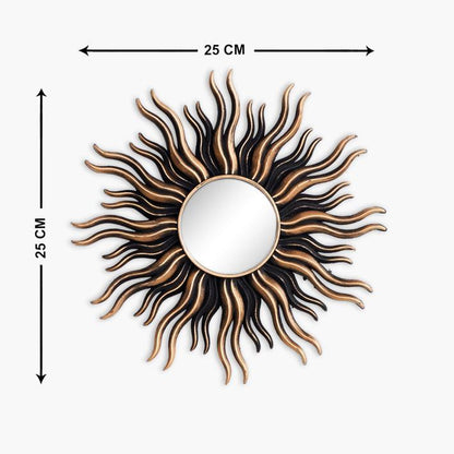 Sun Shaped Mirror- Set of 3