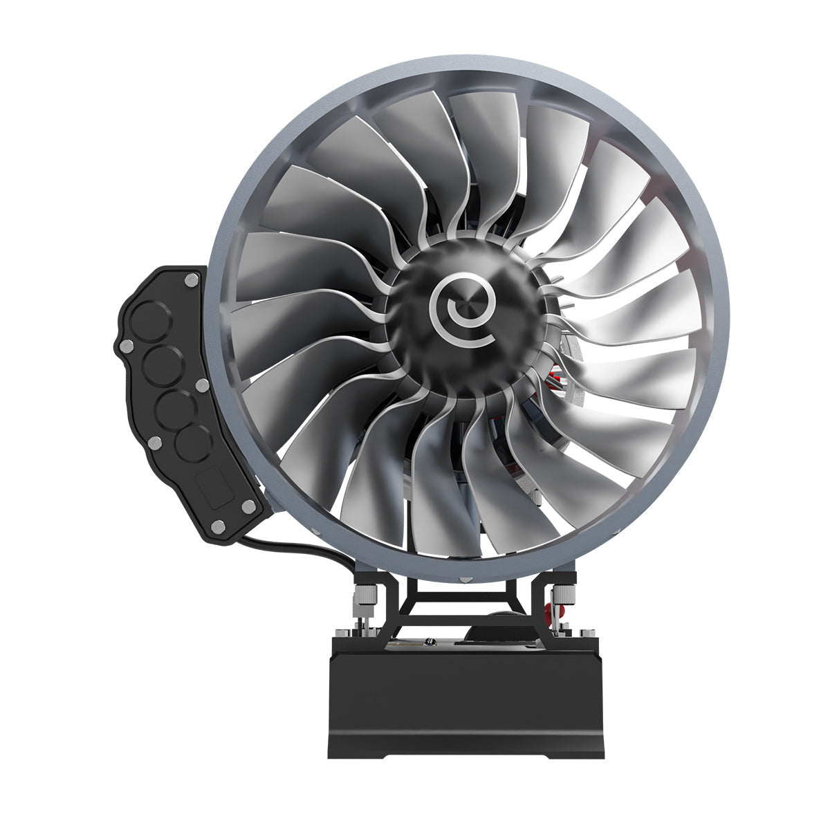 Turbofan Engine Model Kit that Works - Build Your Own Turbofan Engine - TECHING 1/12 Full Metal Dual-Spool Turbofan Engine Model Kit 300+PCS