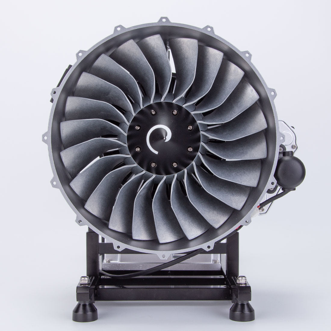 Turbofan Engine Model Kit that Works - Build Your Own Turbofan Engine - TECHING 1/10 Full Metal Dual-Spool Turbofan Engine Aircraft Jet Engine Model 1000+Pcs