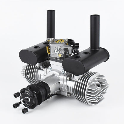 EPHIL XG-40cc-T Two-Stroke Twin-Cylinders Horizontally Opposed Gasoline Engine Model for Fixed-Wing Aircraft Models