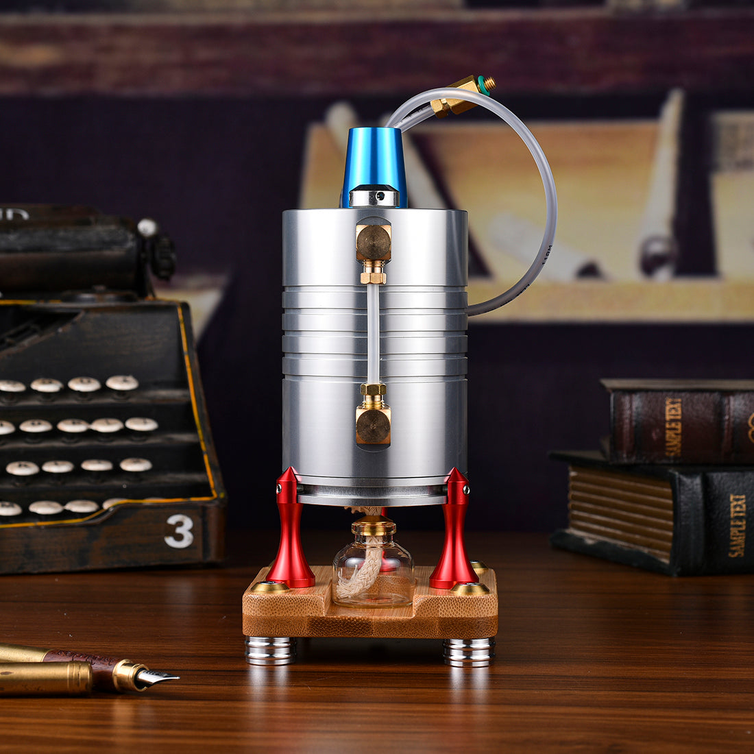 210ml Vertical Steam Boiler Model for Steam Engine, RC Cars & Ships