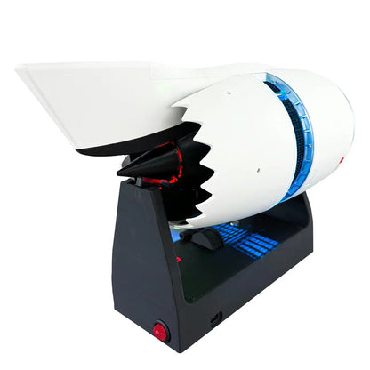 3D Printed Functional Nacelle Thrust Reverser Turbofan Engine Model-Build Your Own Turbofan Engine that Works