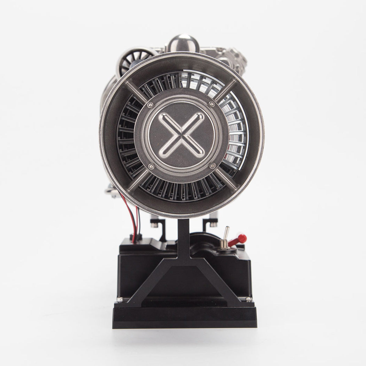 T700 Turboshaft Engine Model Kit that Works - Build Your Own Turboshaft Engine - TECHING 1/4 Metal Simulation Electric Military Helicopter Turboshaft Engine Model DM136