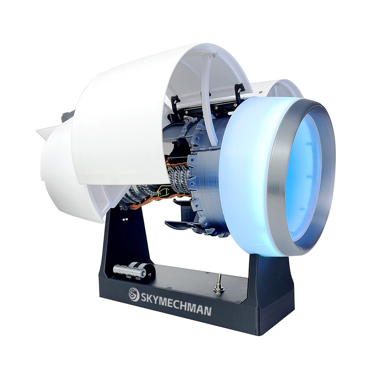SKYMECHMAN 1/24 Scale A38X Turbofan Engine Model Kit - Build Your Own Turbofan Engine that Works