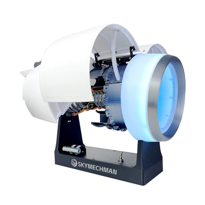 SKYMECHMAN 1/24 Scale A38X Turbofan Engine Model Kit - Build Your Own Turbofan Engine that Works