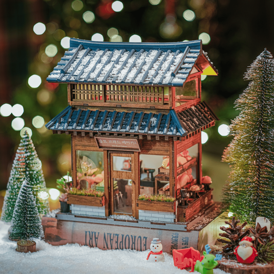 Ikseon-dong Hanok Bakery Miniature House Kit