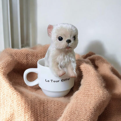 5'' Full Body Silicone Puppy – Miniature Baby Dog