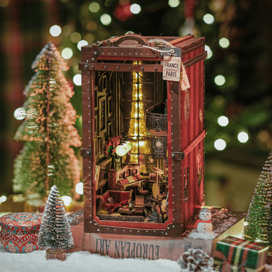 Eternal Midnight Paris Book Nook Kit | Christmas Collector’s Edition