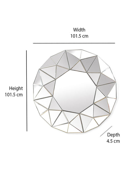 3D Round Mirror