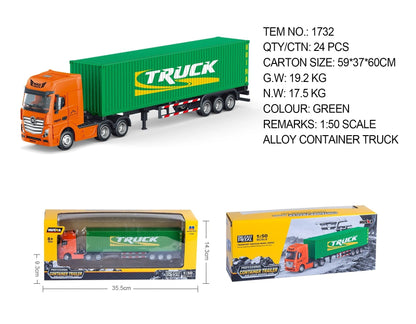 1732 Static Semi-alloy container truck