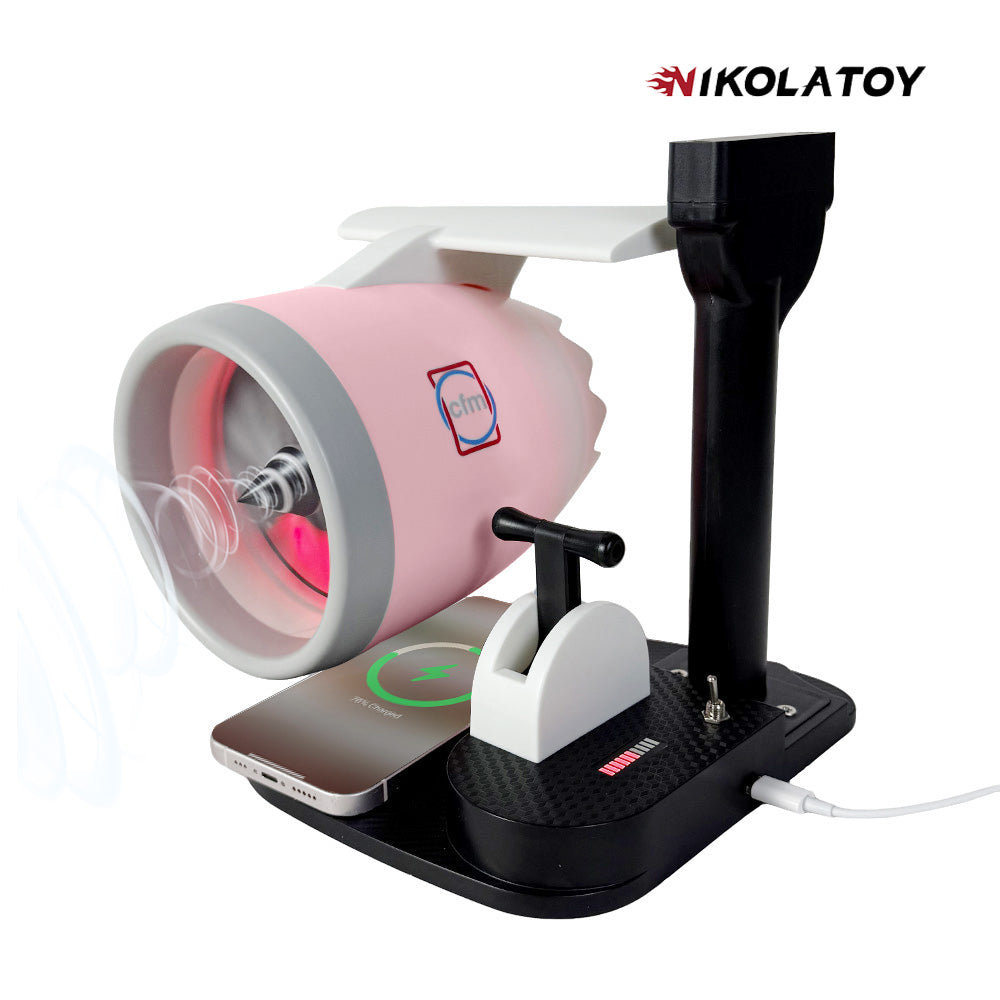 Dsektop JetFan - Equipped with wireless charging and humidifier