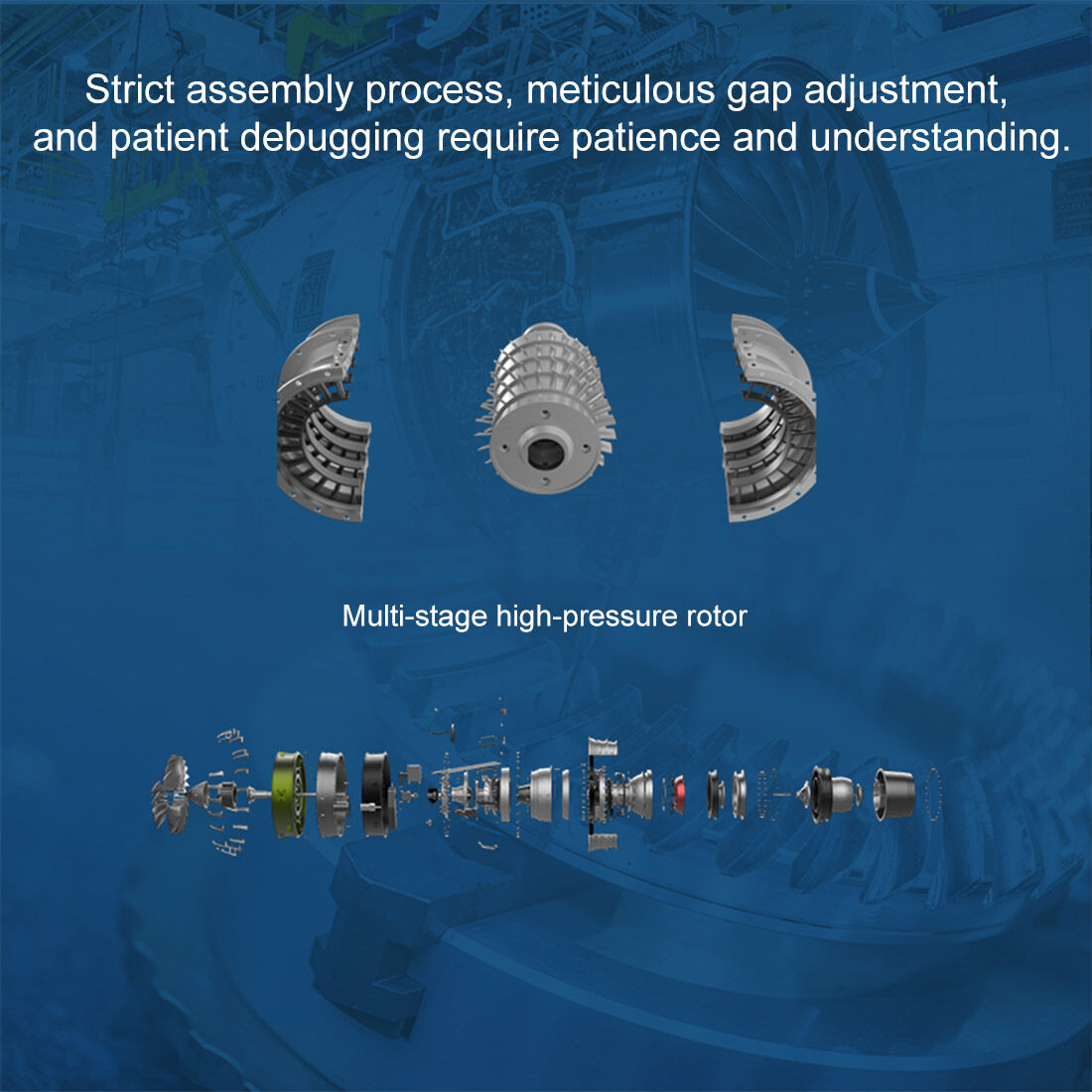 Turbofan Engine Model Kit that Works - Build Your Own Turbofan Engine - TECHING 1/10 Full Metal Dual-Spool Turbofan Engine Aircraft Jet Engine Model 1000+Pcs
