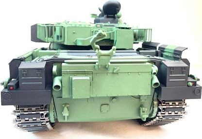 Haya Radio Remote Control Tank Model 1/16 Chieftain (Pro Version) RTR - Barrel Recoil AND BB Shooting AND Infra Red Battle