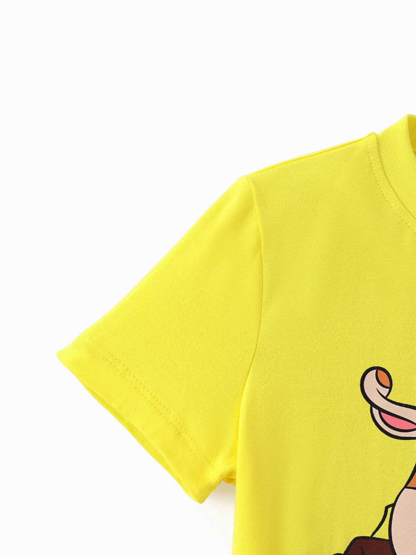 PAW Patrol Toddler Boy Rubble 94% Cotton Short-sleeve Tee Yellow