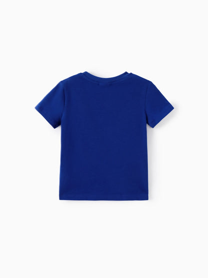 PAW Patrol Toddler Boy Chase 94% Cotton Short-sleeve Tee royalblue