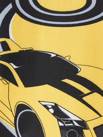 Hot Wheels Toddler Boy Character Print Long Sleeve Top Yellow