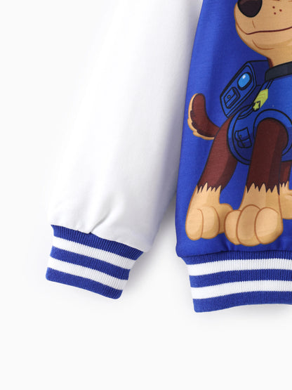 Paw Patrol Toddler Girls/Boys Character Print Bomber Jacket Blue