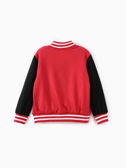 Paw Patrol Toddler Girls/Boys Character Print Bomber Jacket Red