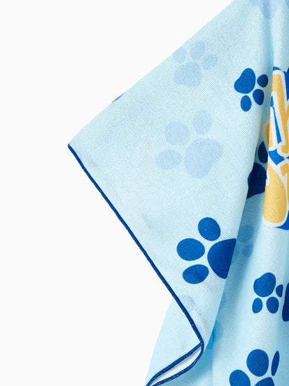 PAW Patrol Toddler Boy Chase Hooded Swimming Towel Blue