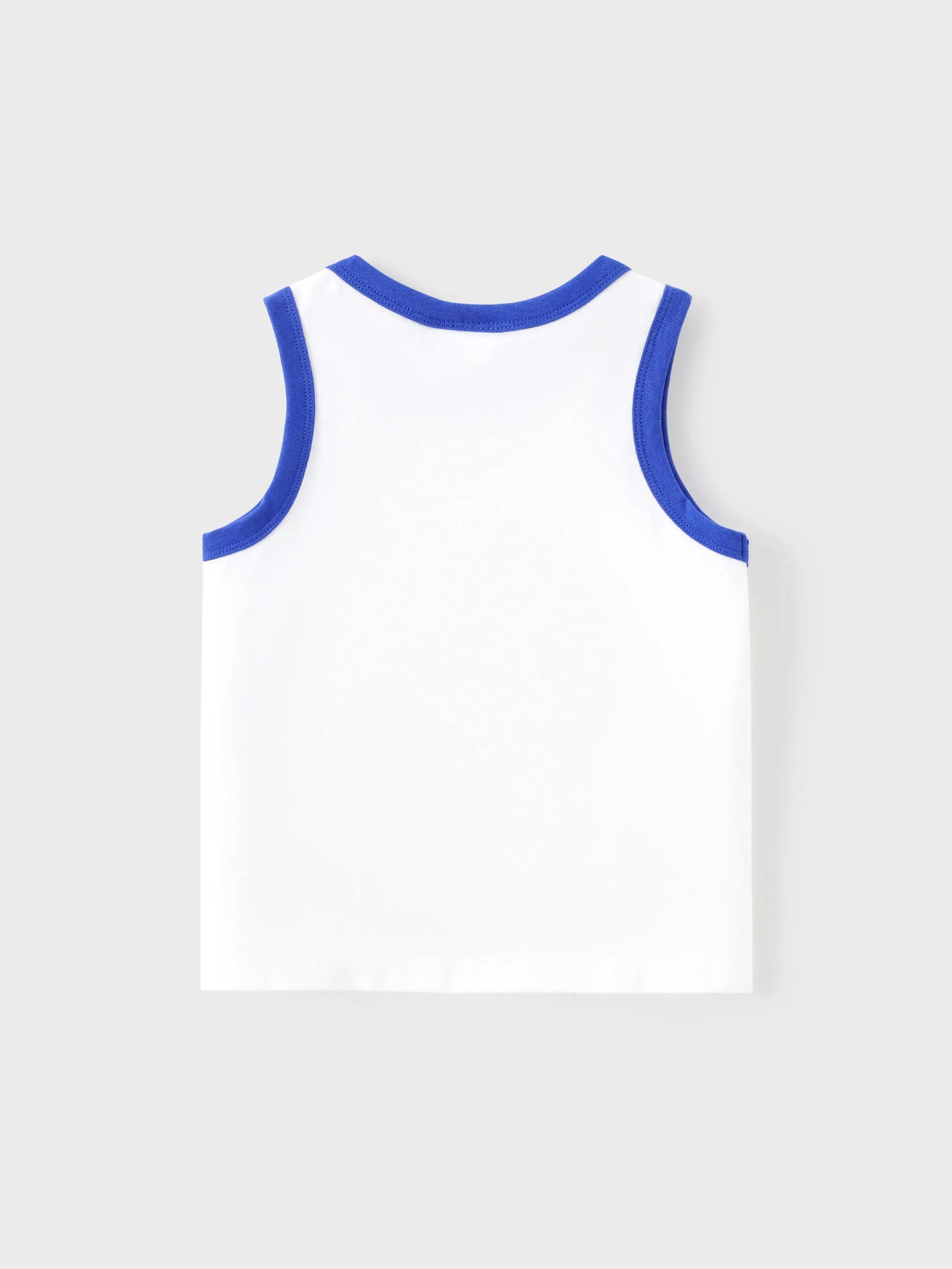 PAW Patrol Toddler Boy 1pc Chase Marshall Skye And Rubble Cotton Tank Top White