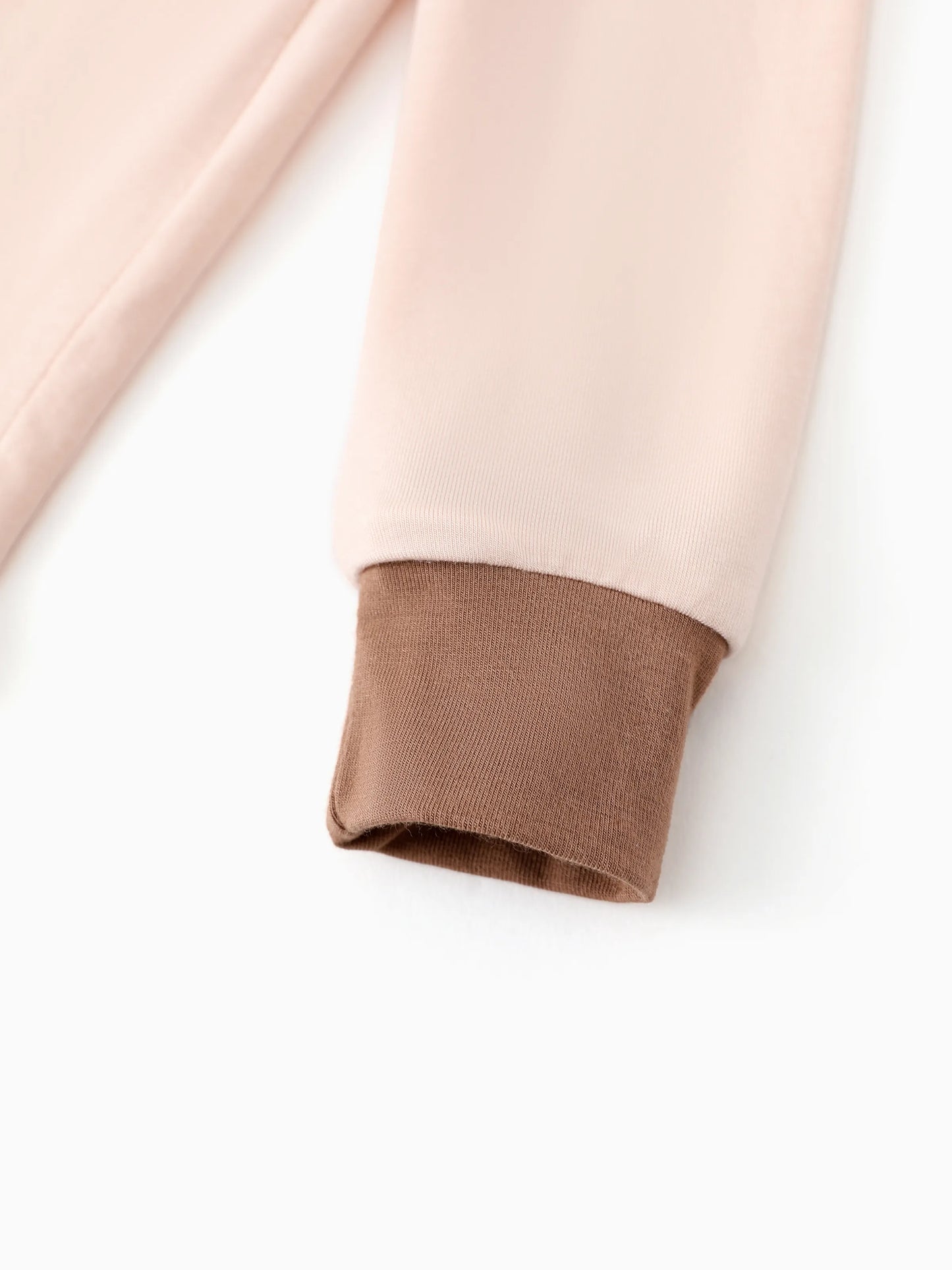 Baby 2-piece Tencel Modal Pajamas Set for Girls / Boys ( Snug-Fitting ) Apricot