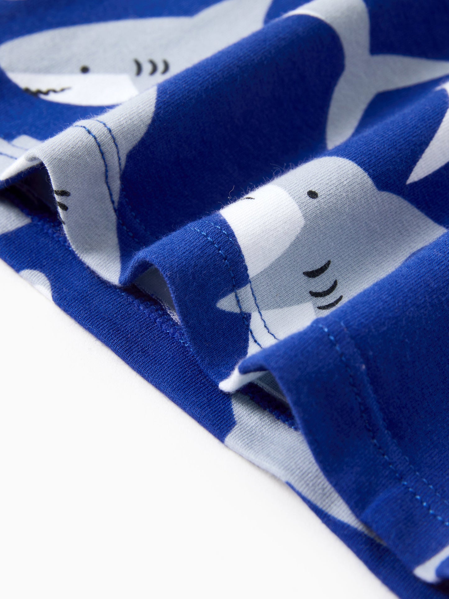 Halloween Pajamas Set with Childlike Print 2-piece Snug fit Organic Cotton Pajamas for Toddler / Kids Girls / Boys Deep Blue