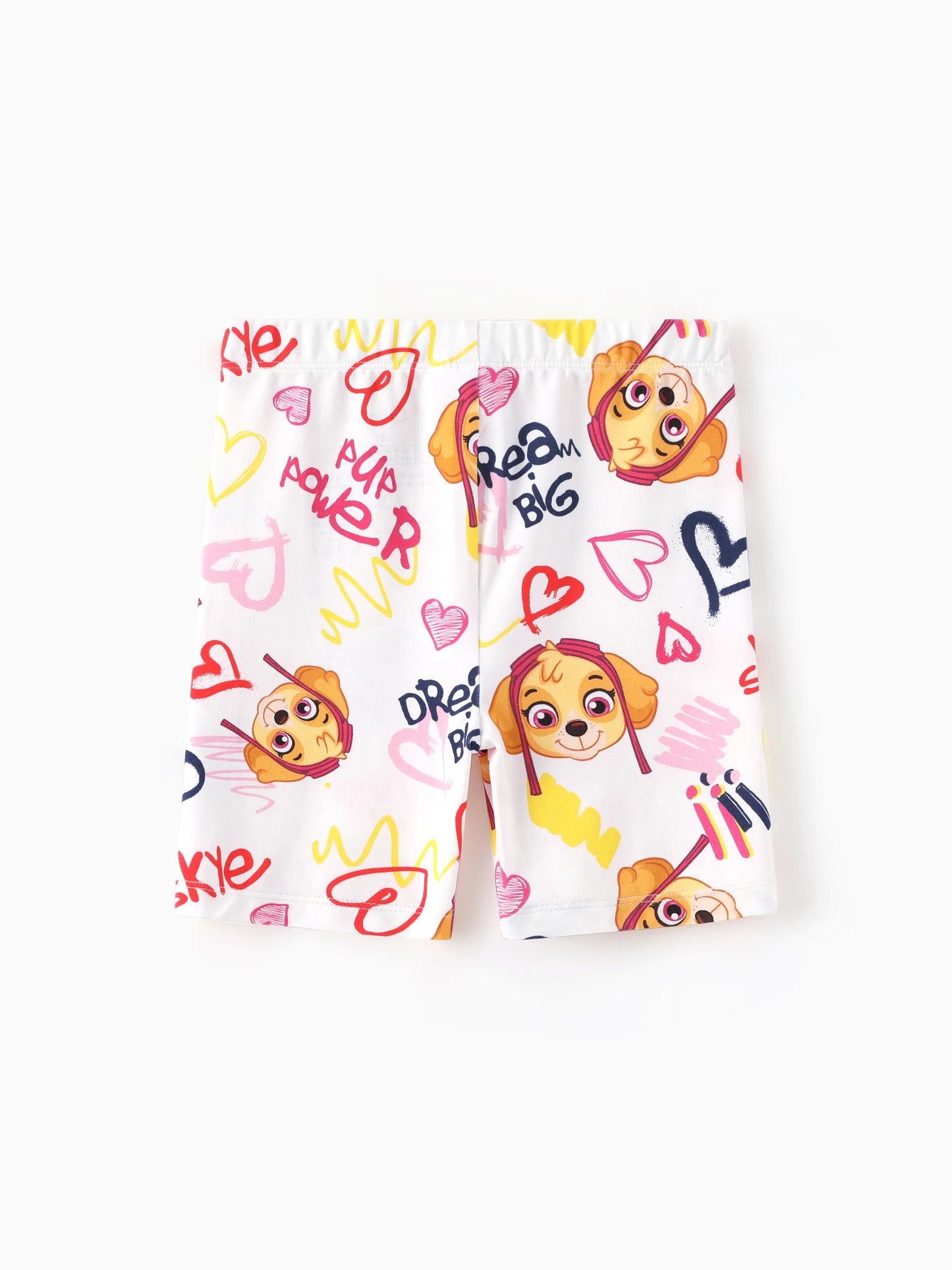 PAW Patrol Toddler Boy Skye 3-Piece Bamboo Pajama Set 2-in-1 Look for 4 Seasons (Snug-Fitting) Pink