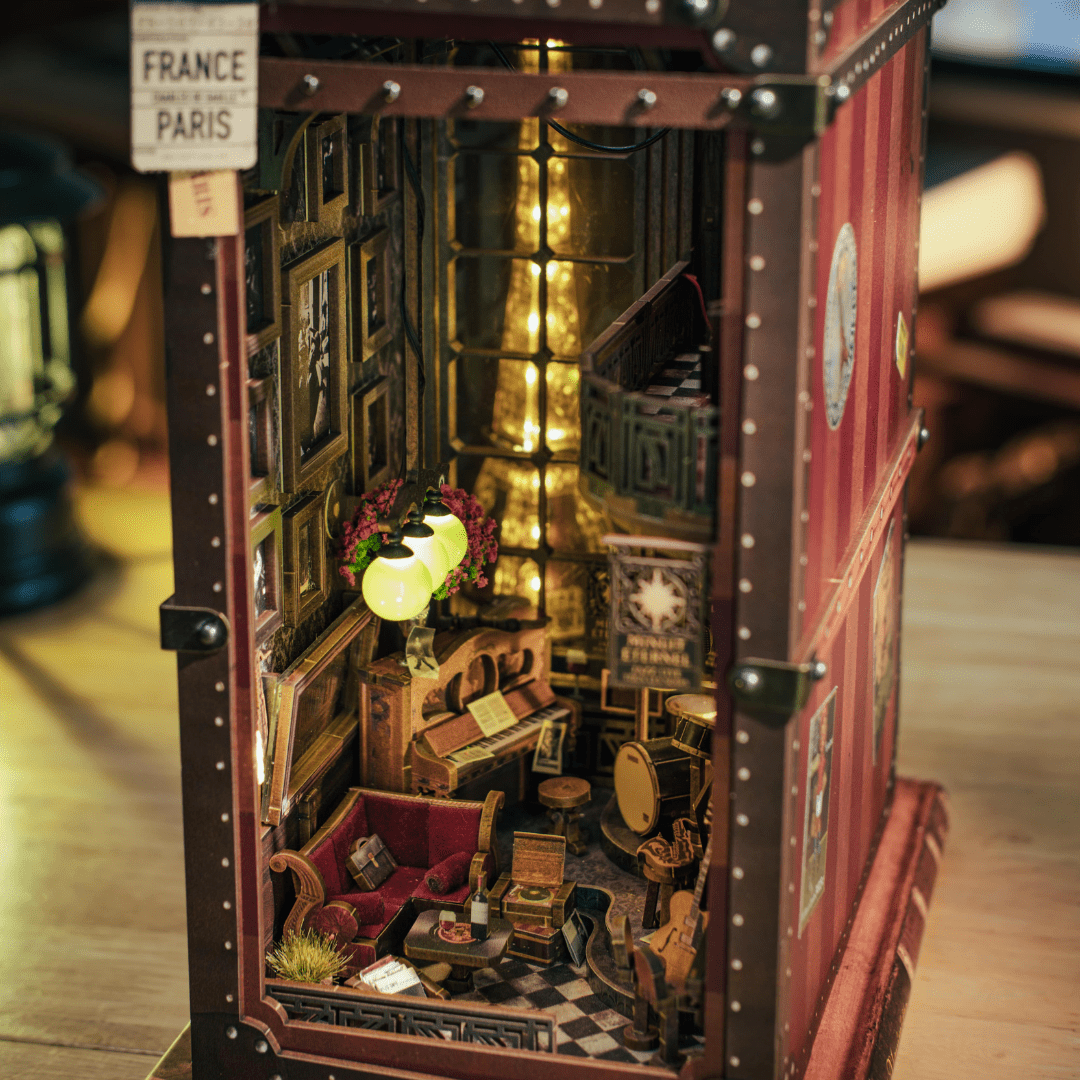 Eternal Midnight Paris Book Nook Kit | Christmas Collector’s Edition
