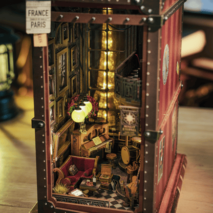 Eternal Midnight Paris Book Nook Kit | Christmas Collector’s Edition