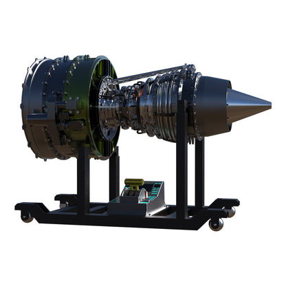 Turbofan Engine Model Kit that Works - Build Your Own Turbofan Engine - TECHING 1/10 Full Metal Dual-Spool Turbofan Engine Aircraft Jet Engine Model 1000+Pcs