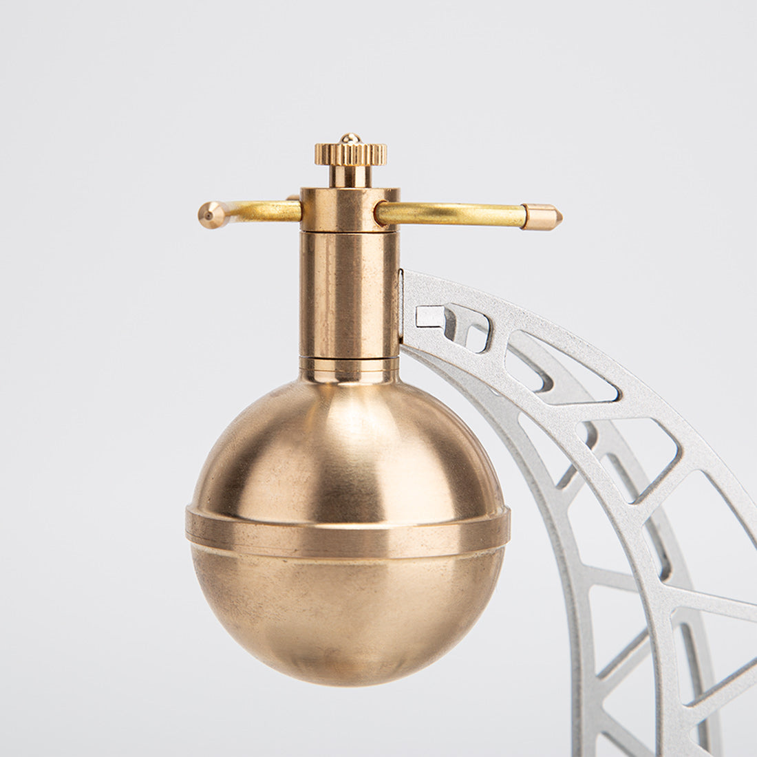 Hero's Engine Bladeless Radial Steam Ball Model Kit-Build Your Own Engine