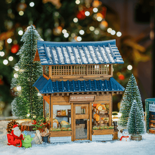Ikseon-dong Hanok Bakery Miniature House Kit