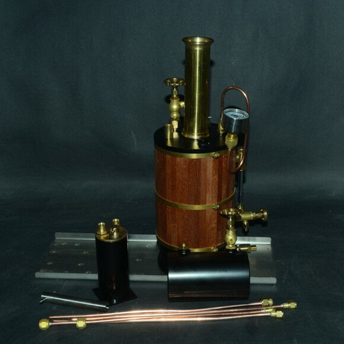 Vertical Boiler Steam Boiler Model for Steam Ship Engine Model - 230ml