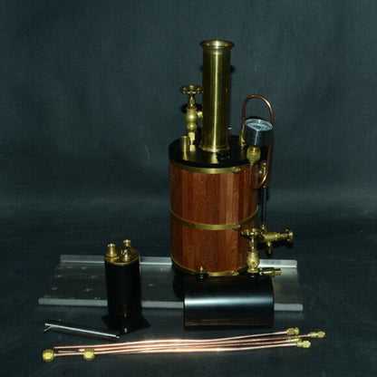 Vertical Boiler Steam Boiler Model for Steam Ship Engine Model - 230ml