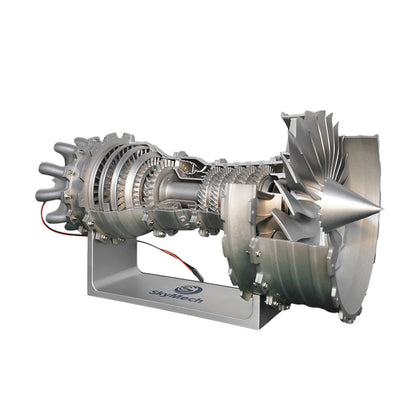 SKYMECH TRENT 900 Turbofan Engine Model Kit - Build Your Own Jet Engine that Works - Working Aircraft Engine Model Educational Toy