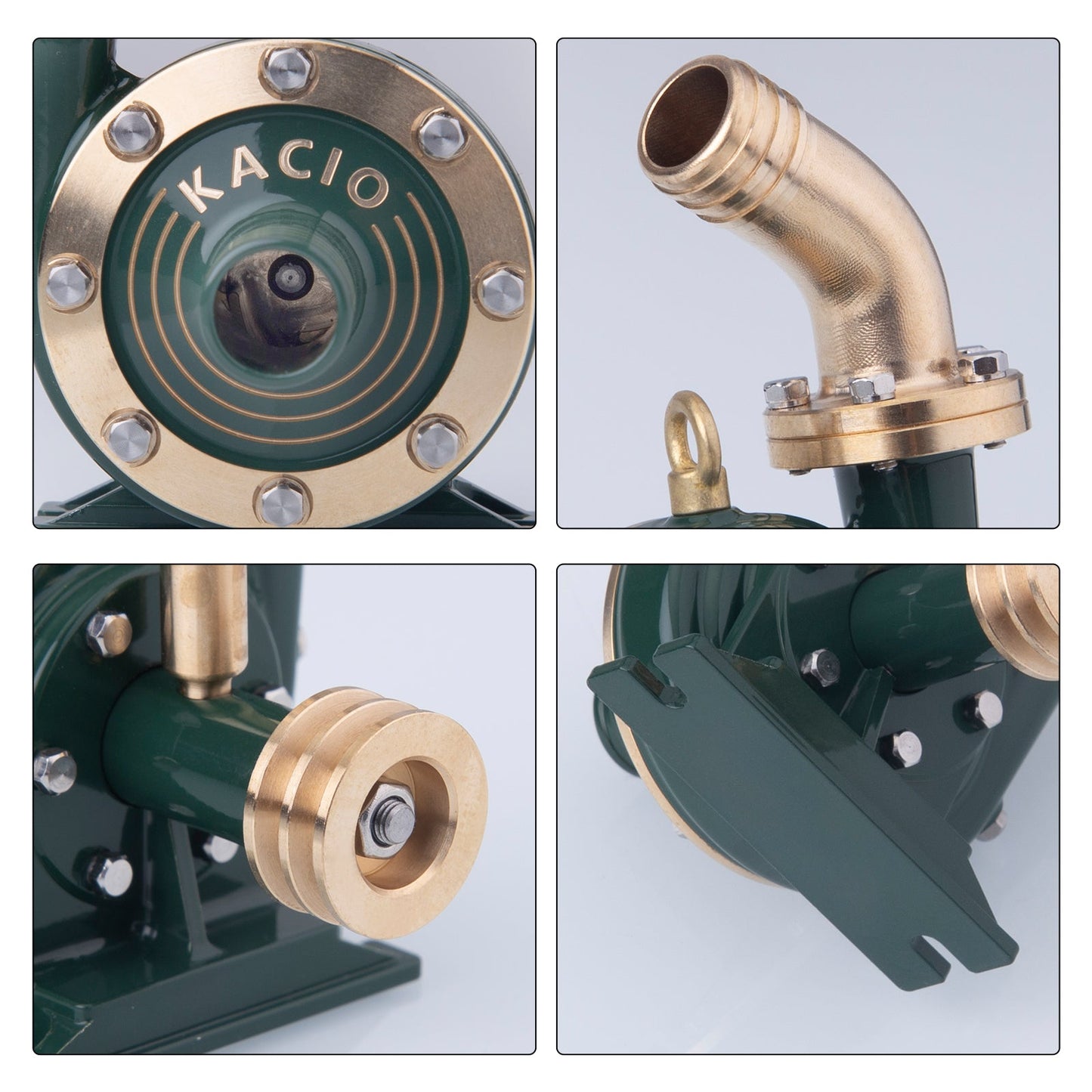KACIO B30-1 Mini Centrifugal Water Pump Model For Steam Engine Whippet Interal Combustion Engine Model