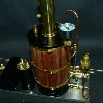 Vertical Boiler Steam Boiler Model for Steam Ship Engine Model - 230ml