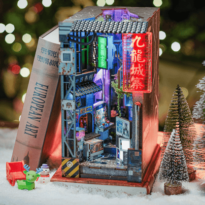 Kowloon Walled City 2049 Book Nook Kit
