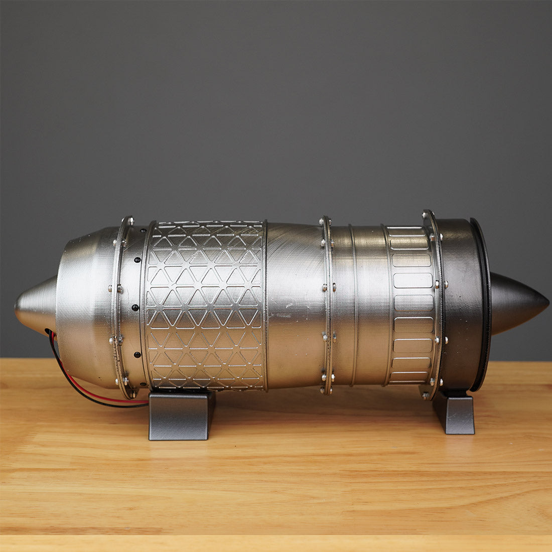 SKYMECH 1/3 Turbojet Engine Model Kit - Build Your Own Turbojet Engine that Works - WP-85 Turbojet DIY Aircraft Engine Model 100Pcs