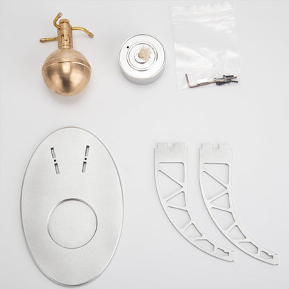 Hero's Engine Bladeless Radial Steam Ball Model Kit-Build Your Own Engine