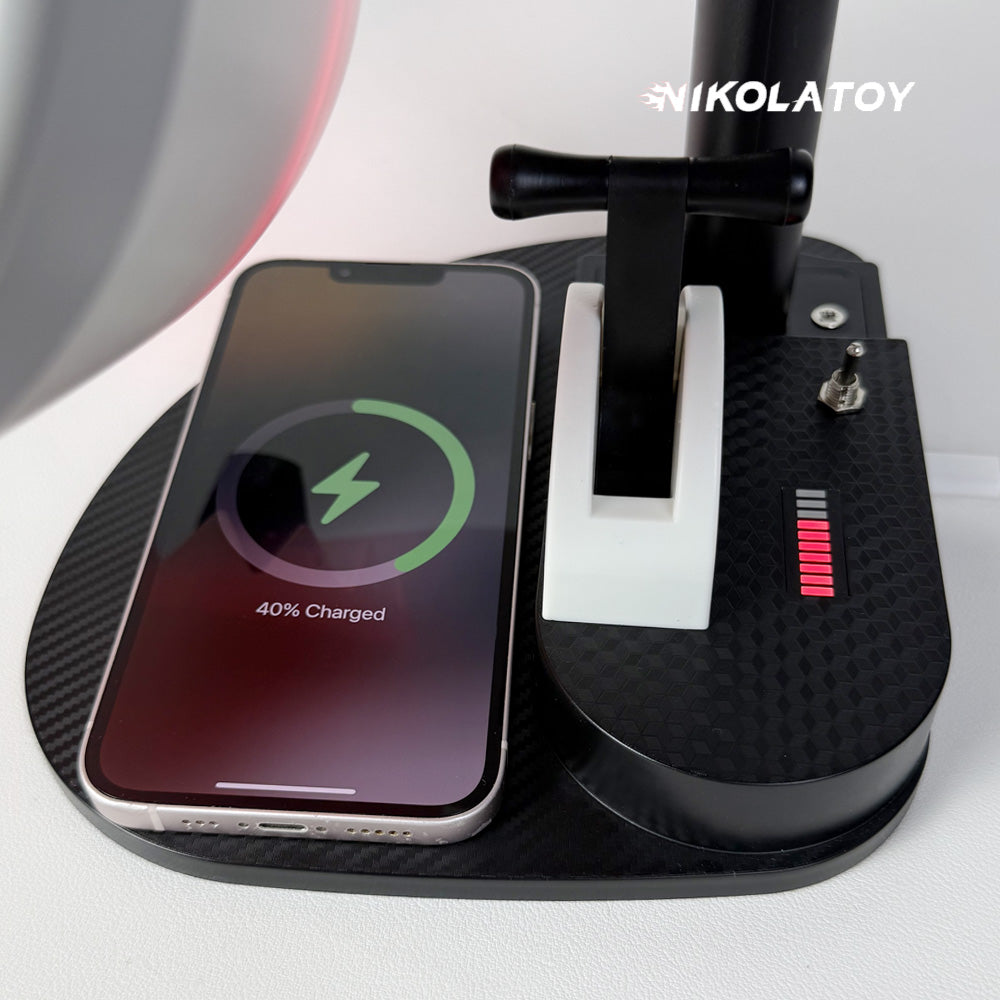 Dsektop JetFan - Equipped with wireless charging and humidifier
