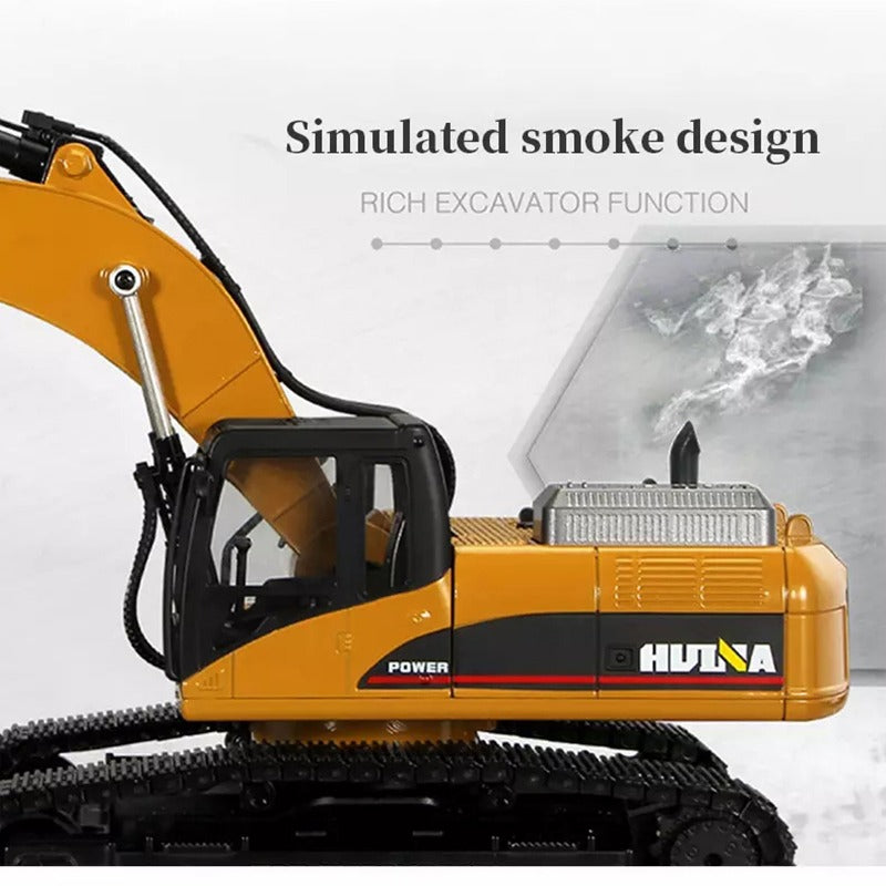 Huina 1580 RC Fully Metal Excavator (V4) (2025 Model)