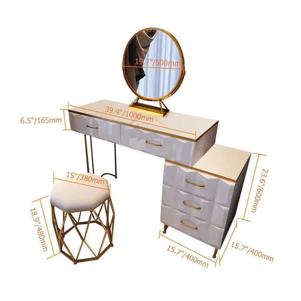 Vanity Expandable Dressing Table