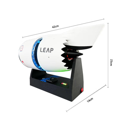 3D Printed Functional Nacelle Thrust Reverser Turbofan Engine Model-Build Your Own Turbofan Engine that Works