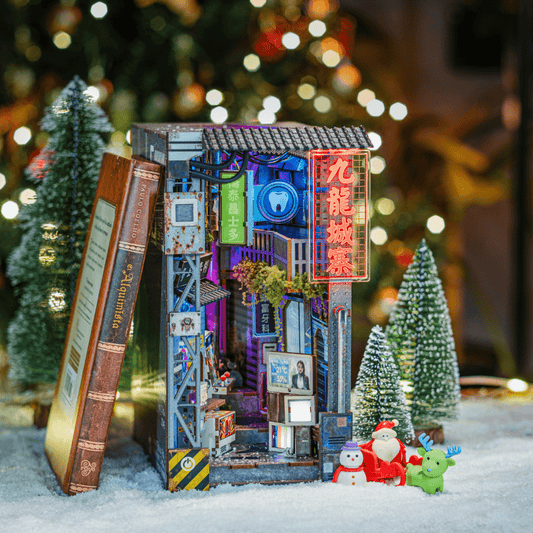 Kowloon Walled City 2049 Book Nook Kit
