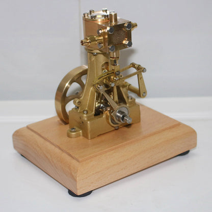M31B 1.85CC Mini Retro Vertical Single-cylinder Reciprocating Double-acting Steam Engine Model Toys